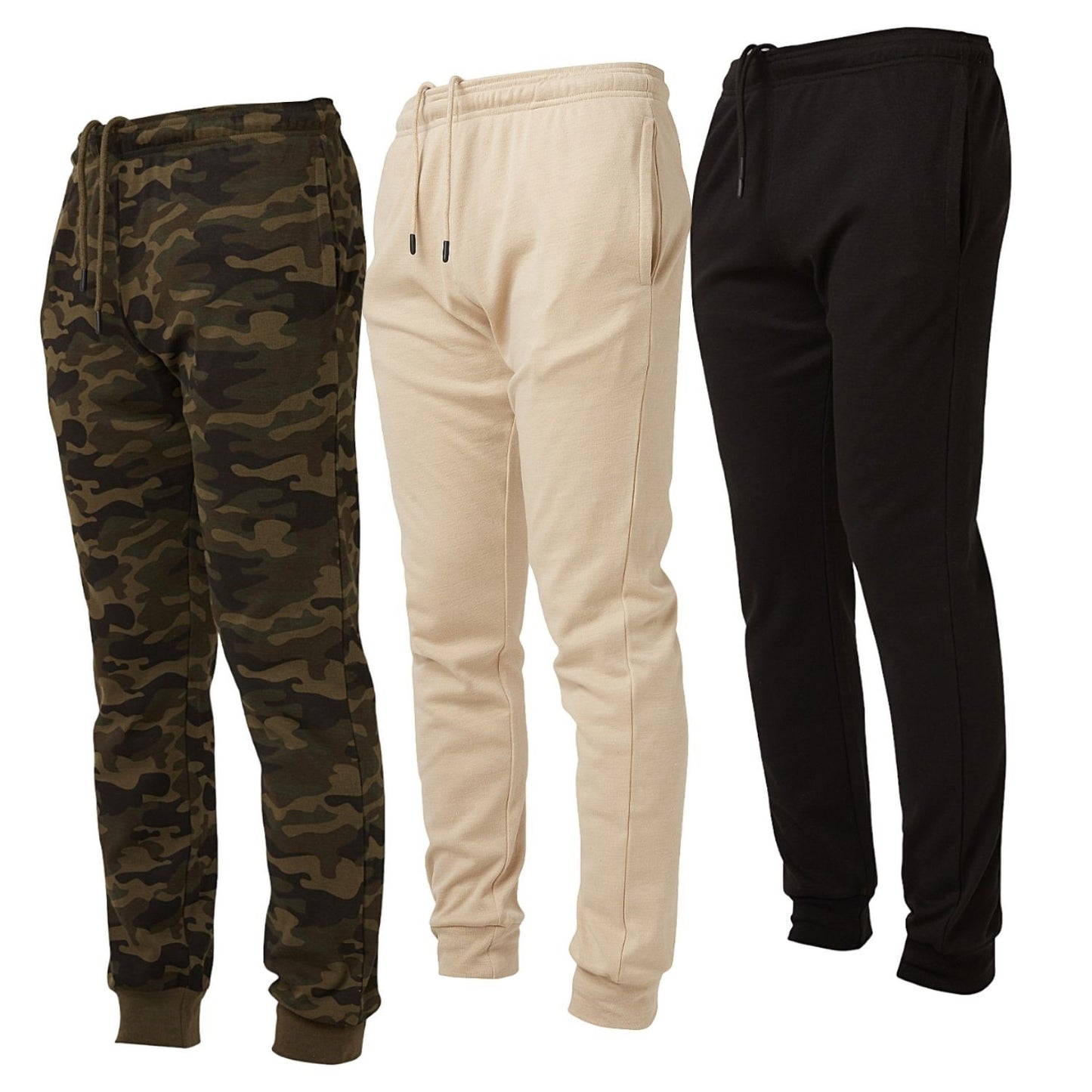 Men's Jogger Lounge Pants, 3 Pack