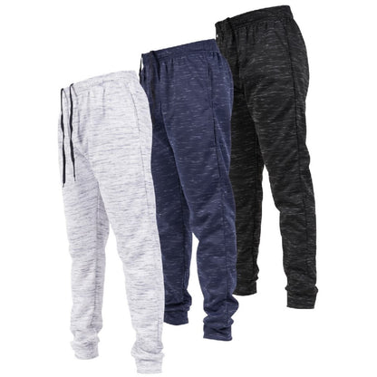 Men's Fleece Joggers, 3 Pack