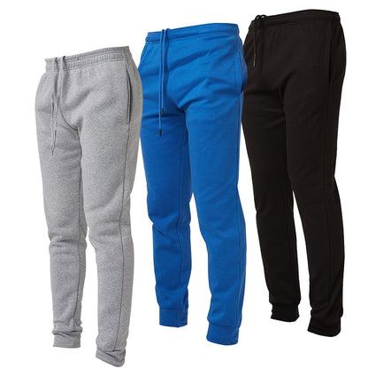 Men's Fleece Joggers, 3 Pack