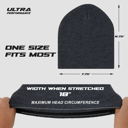 Ultra Soft Beanie Hats, 3 Pack, Unisex